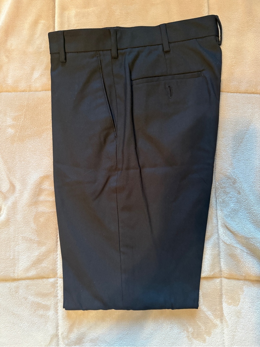 Van Heusen Black Straight Dress Pants